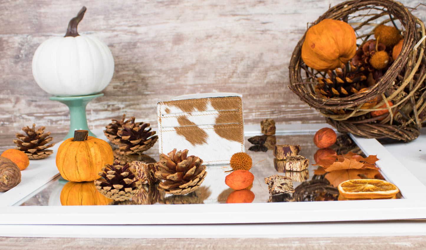 Genuine Cowhide Credit Card Wallet