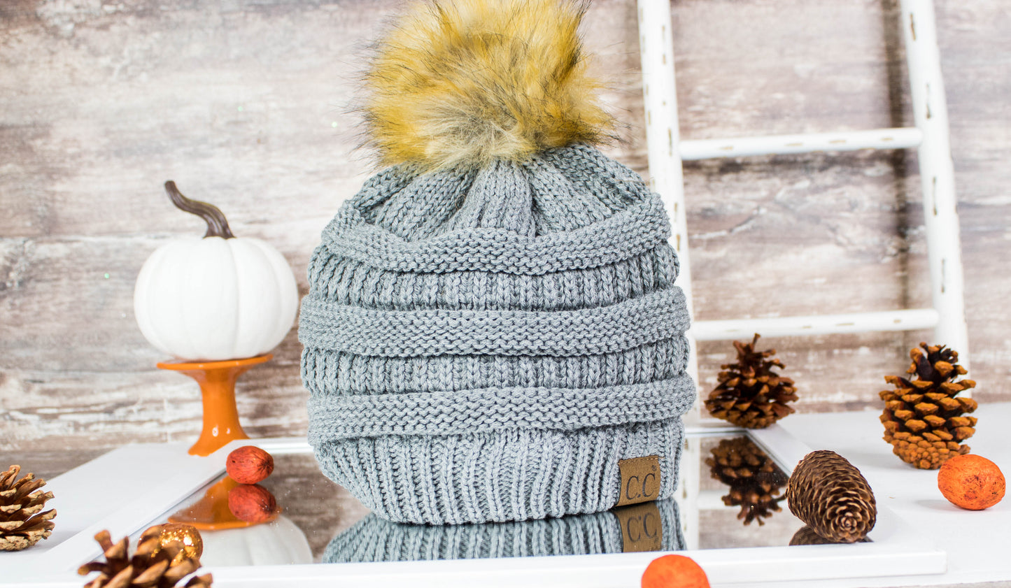 The Classic Pom - CC Beanie