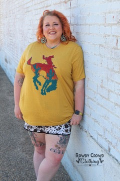 Bowie Bronc Graphic T-Shirt