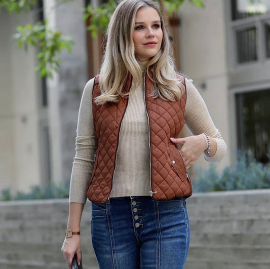 Ready for Fall - Quilted Vest