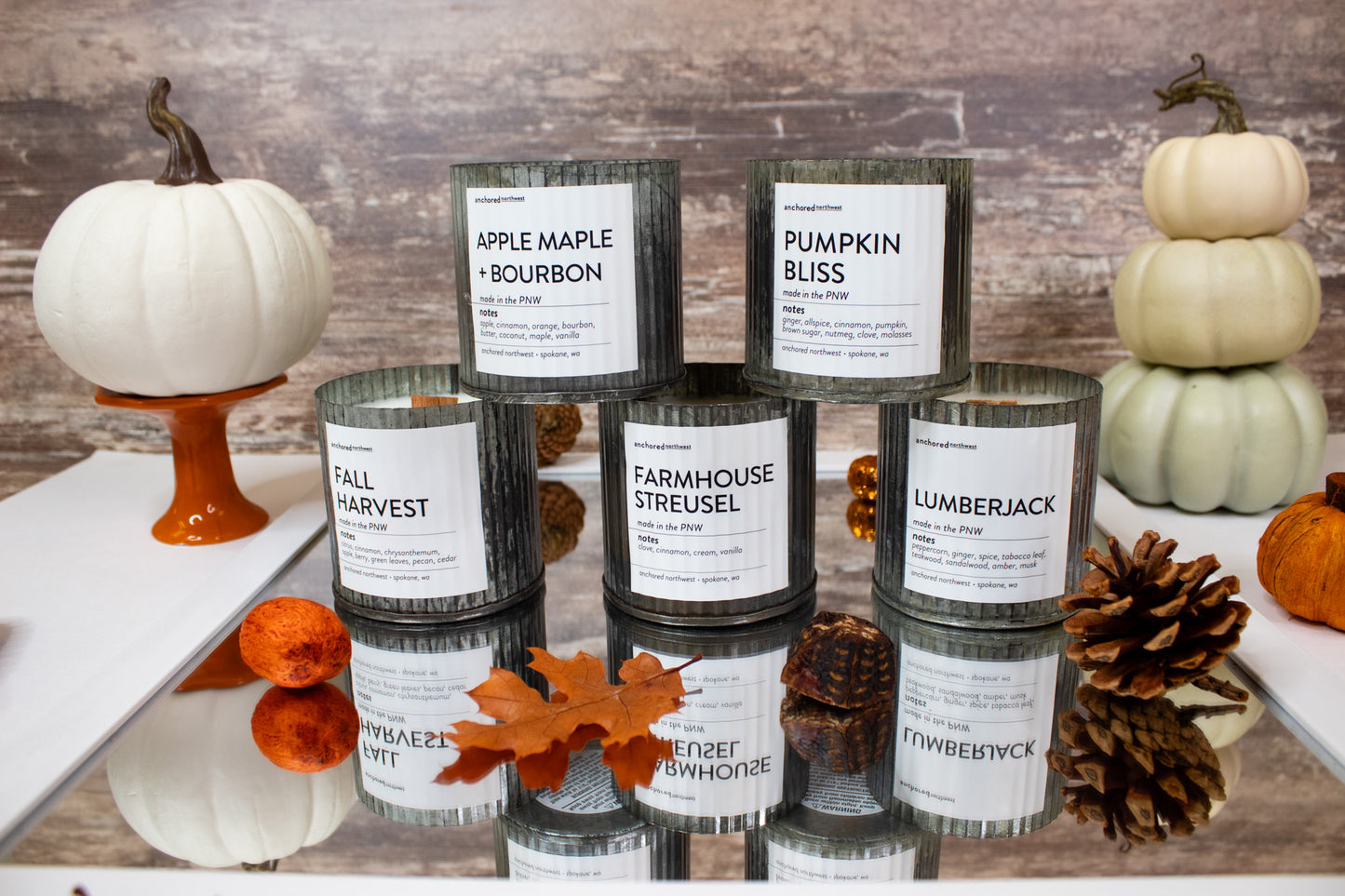 Apple Maple + Bourbon Candle