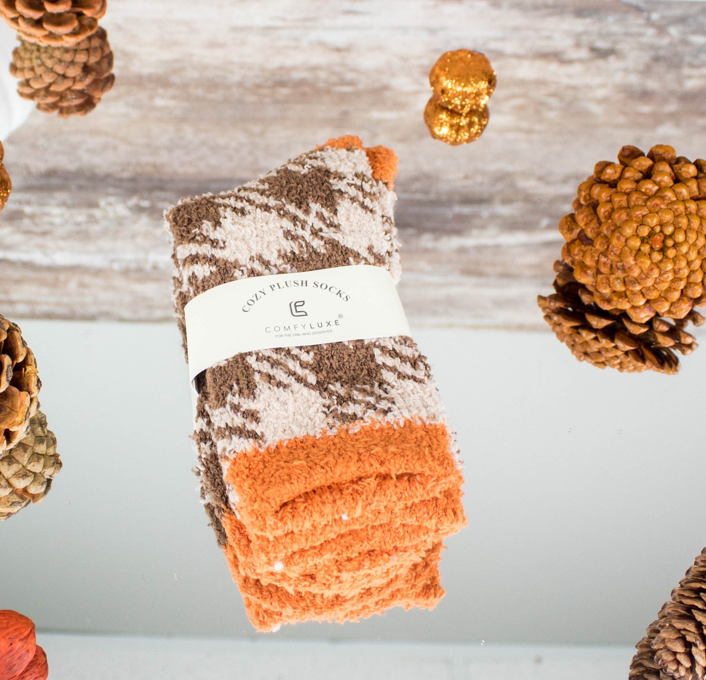 Buffalo Roam - Plaid Mini Crew Socks