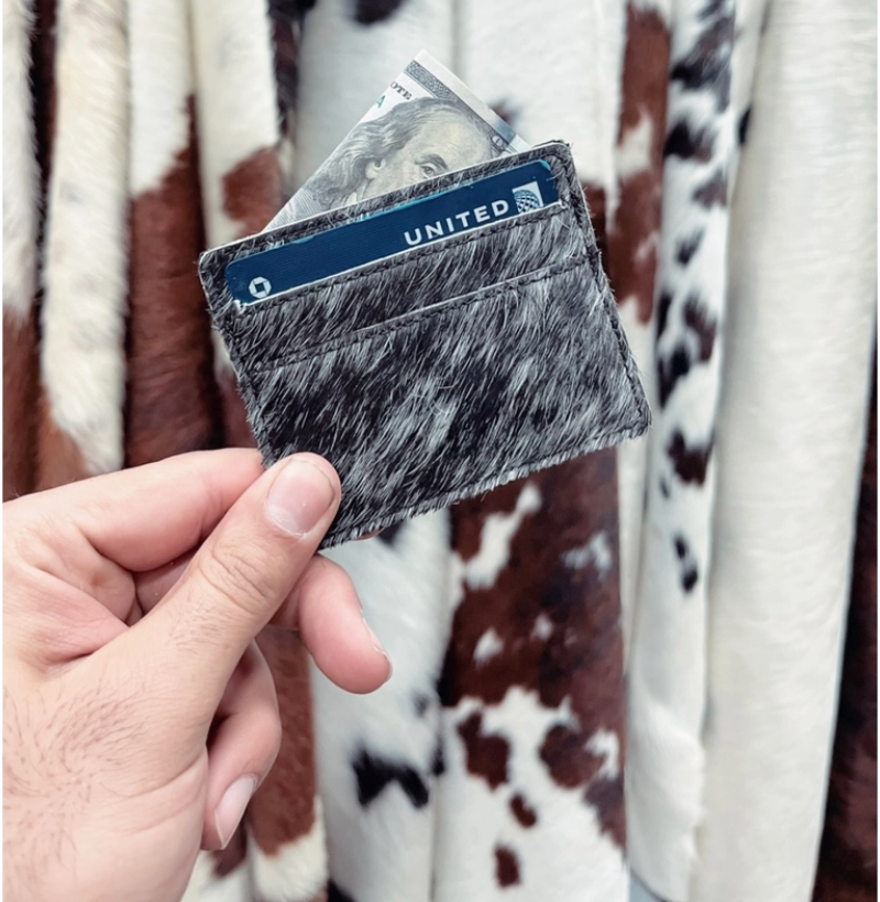 Genuine Cowhide Credit Card Wallet