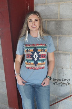 Whiskey River Aztec Print T-Shirt